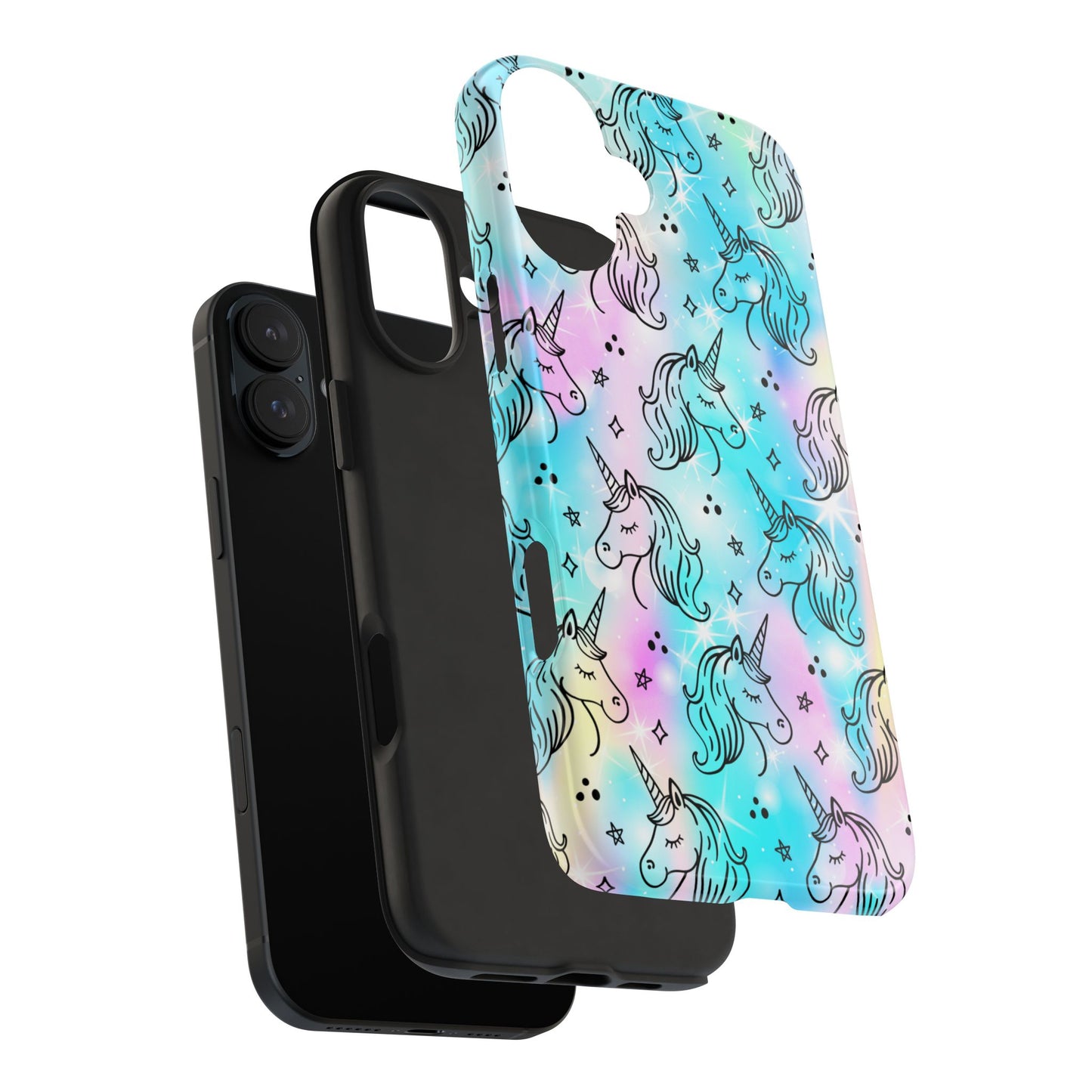 Rainbow Unicorn -Tough Protective Phone Case (iPhone/Android)