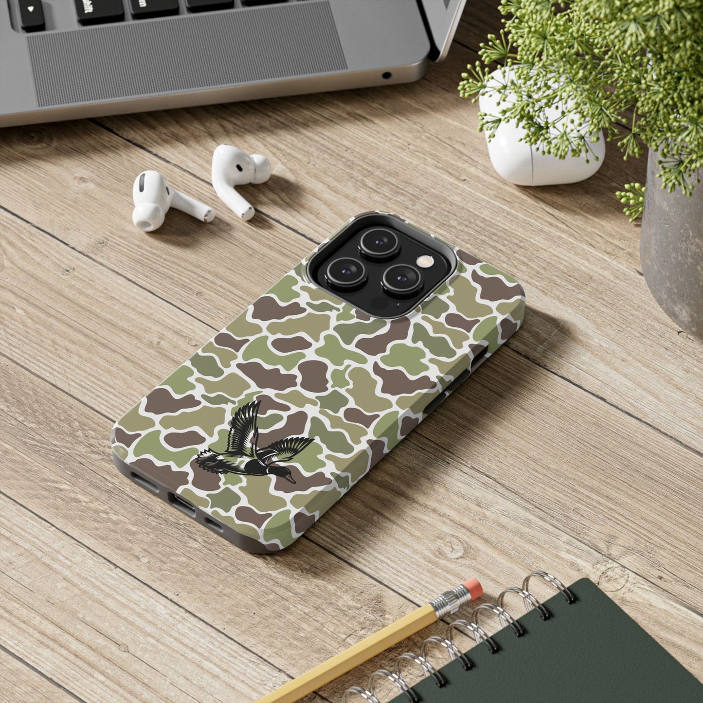 Camo Mallard Duck Tough Phone Case (iPhone/Androiad)