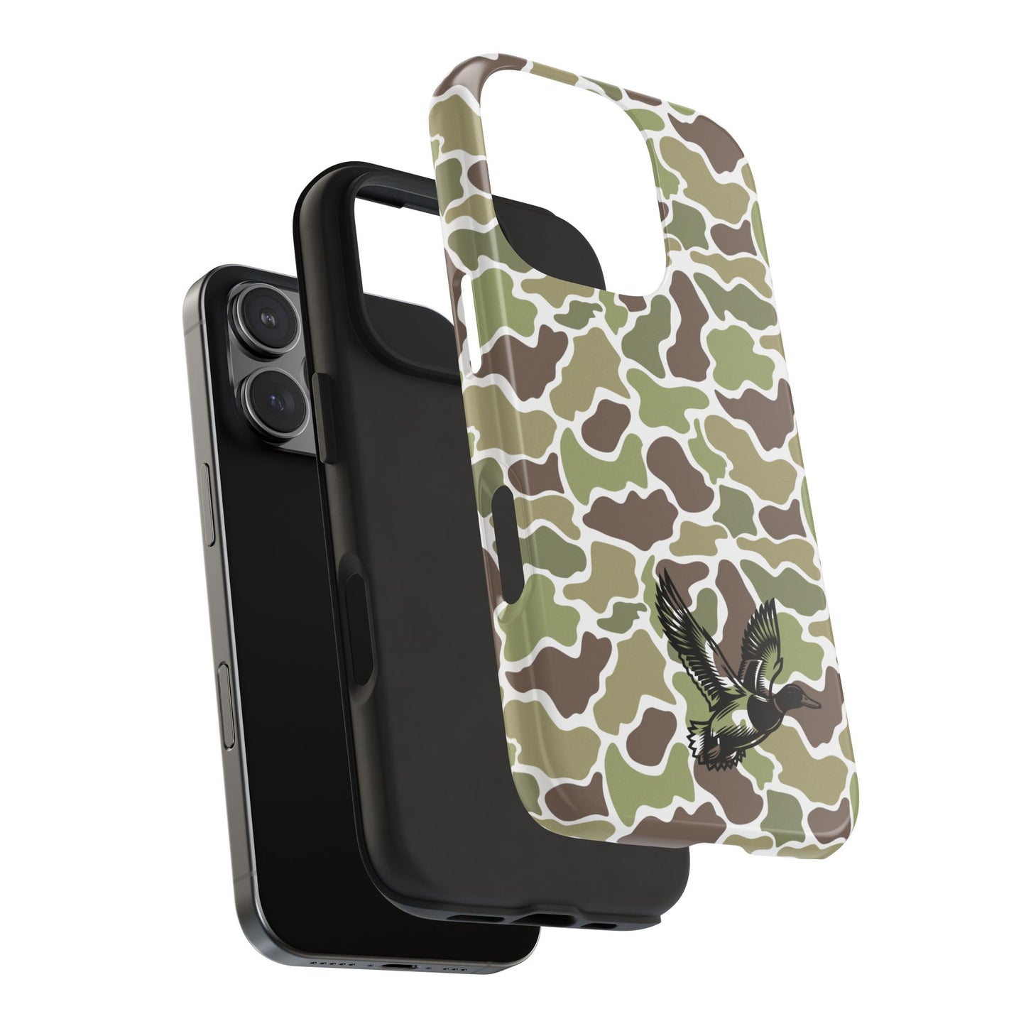 Camo Mallard Duck Tough Phone Case (iPhone/Androiad)