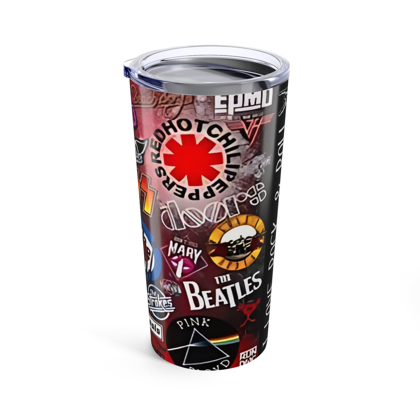 I Love Rock & Roll, 20 oz. Stainless Steel Tumbler