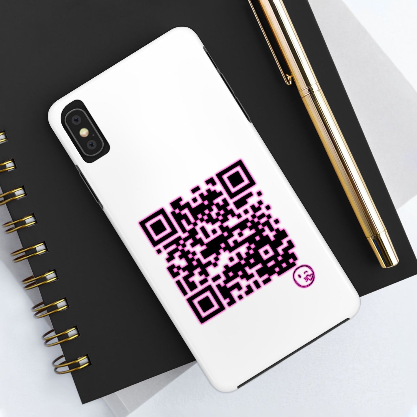Funny 'F*** You' QR Code, Tough Phone Case (iPhone/Android)