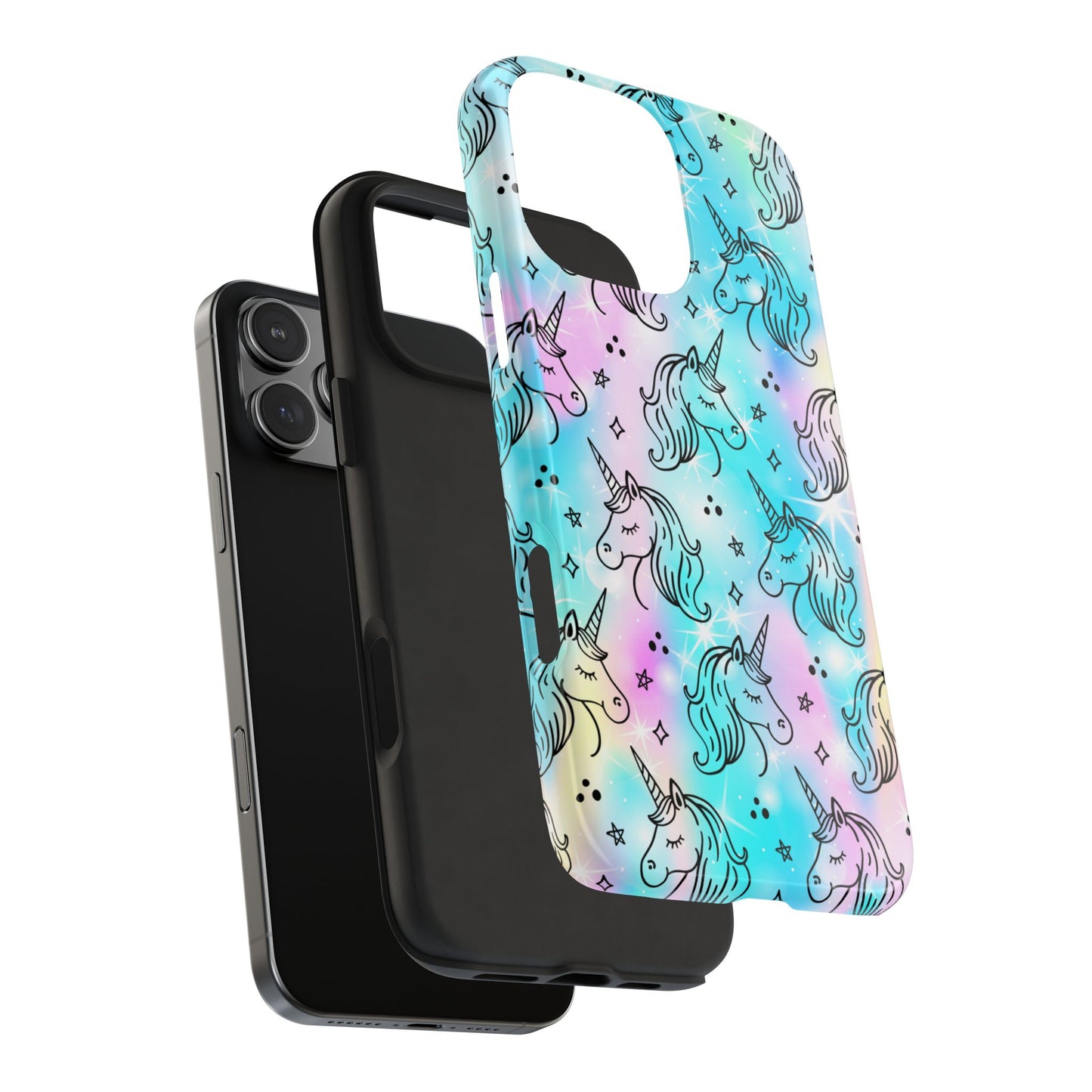 Rainbow Unicorn -Tough Protective Phone Case (iPhone/Android)