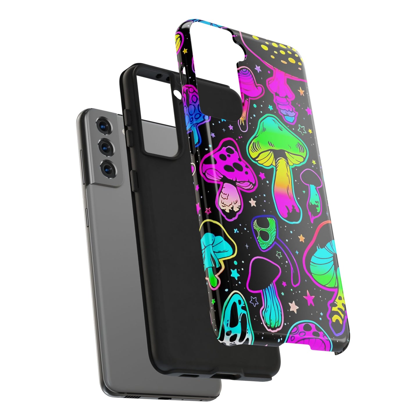 Colorful Mushroom Tough Phone Case (iPhone/ Android)