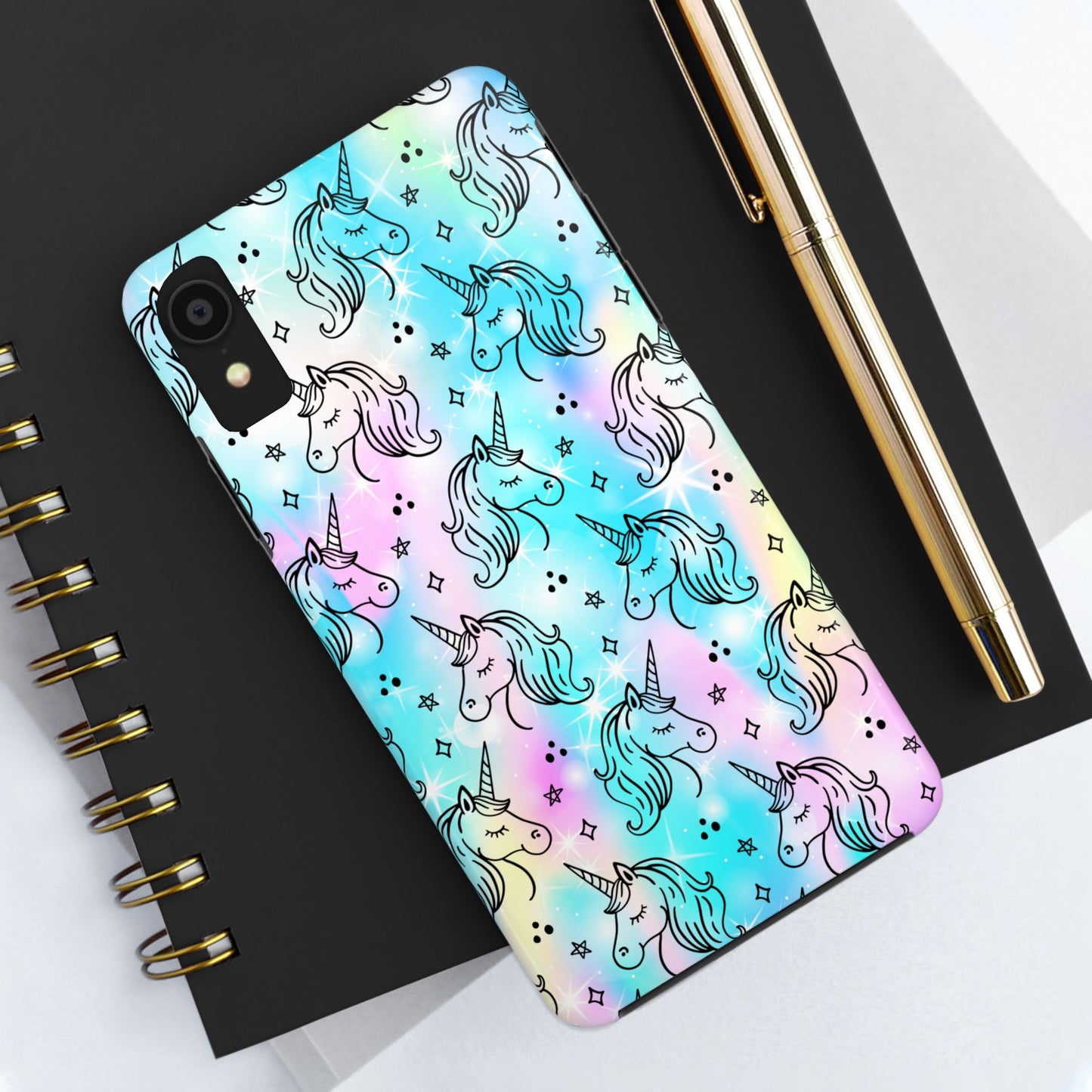 Rainbow Unicorn -Tough Protective Phone Case (iPhone/Android)