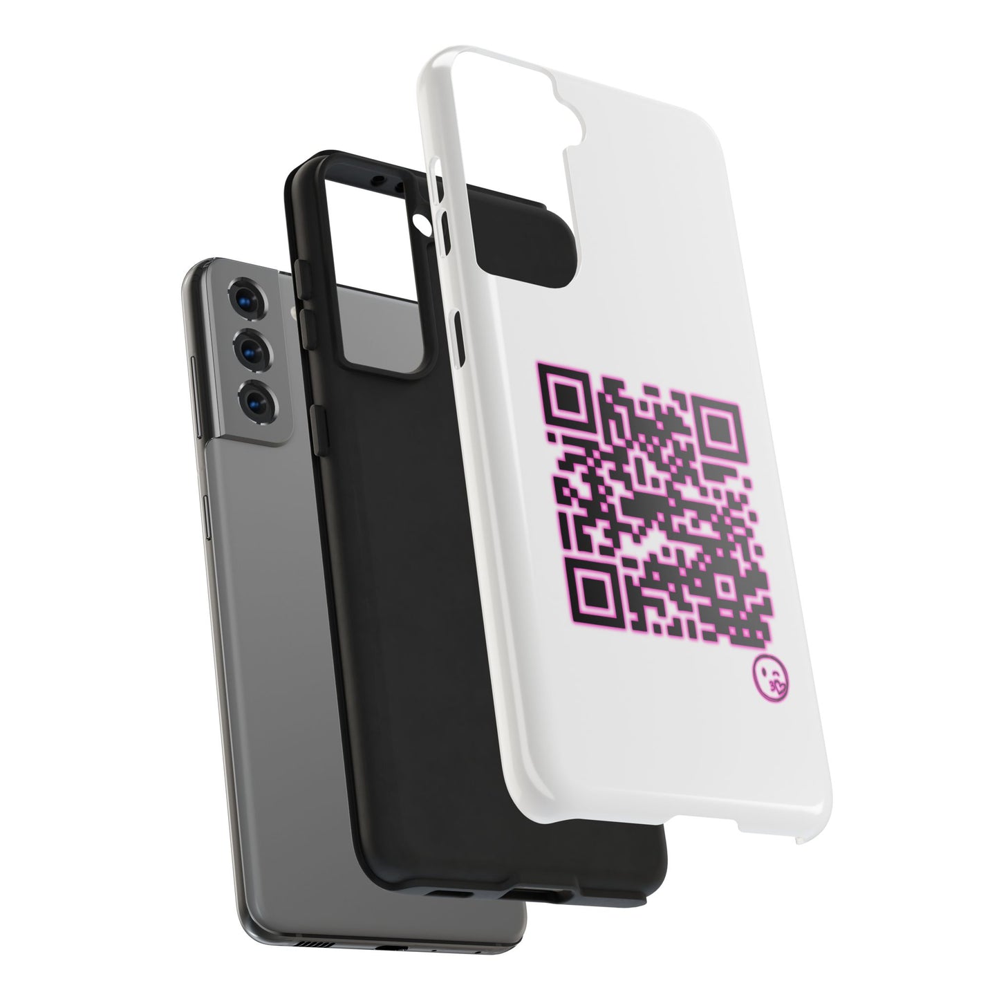 Funny 'F*** You' QR Code, Tough Phone Case (iPhone/Android)
