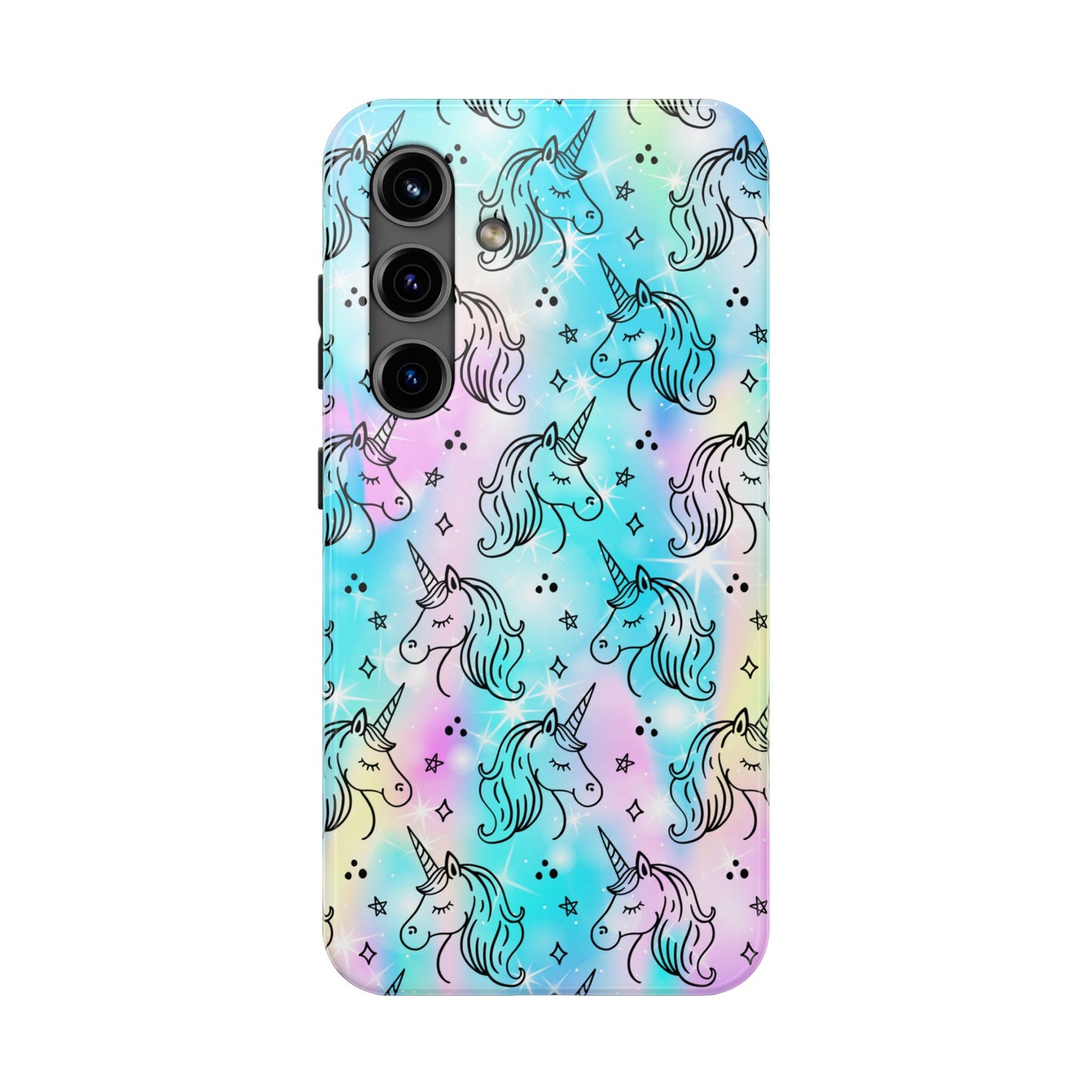 Rainbow Unicorn -Tough Protective Phone Case (iPhone/Android)