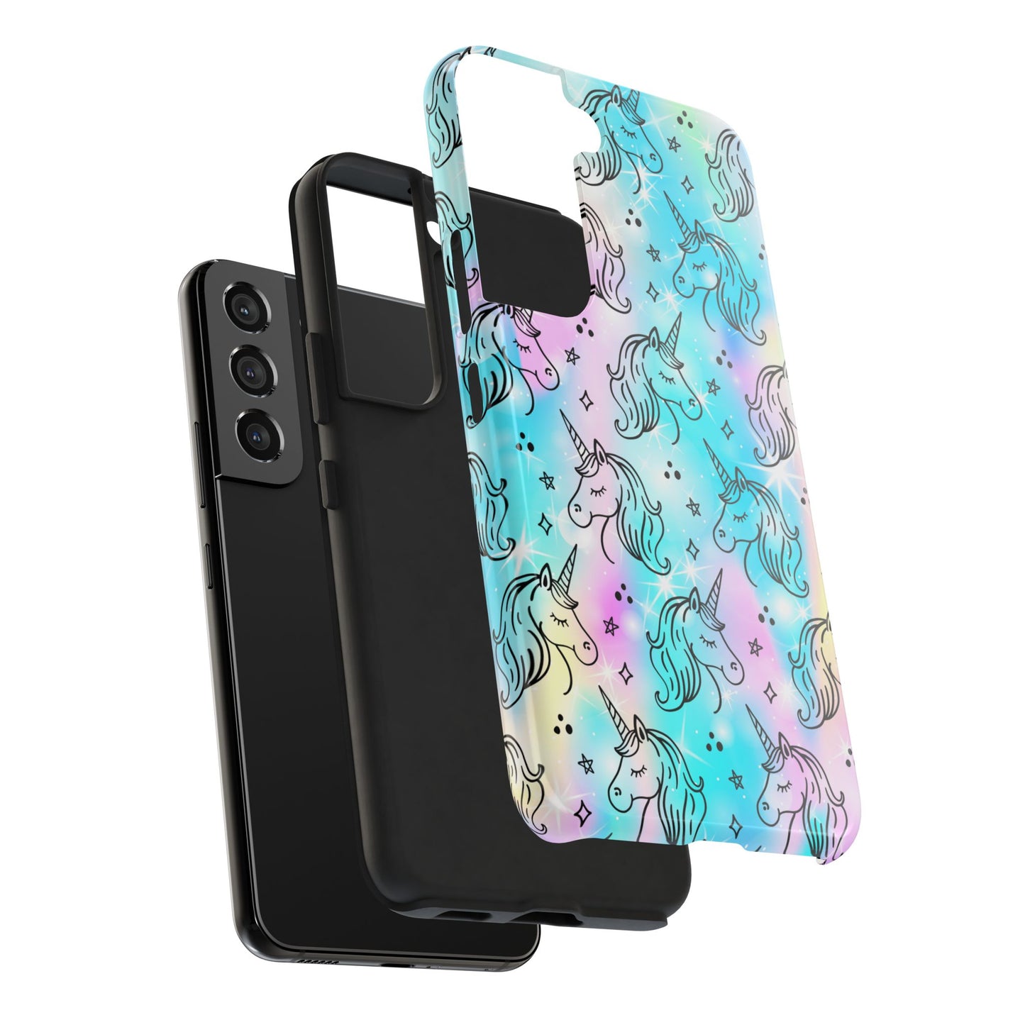 Rainbow Unicorn -Tough Protective Phone Case (iPhone/Android)