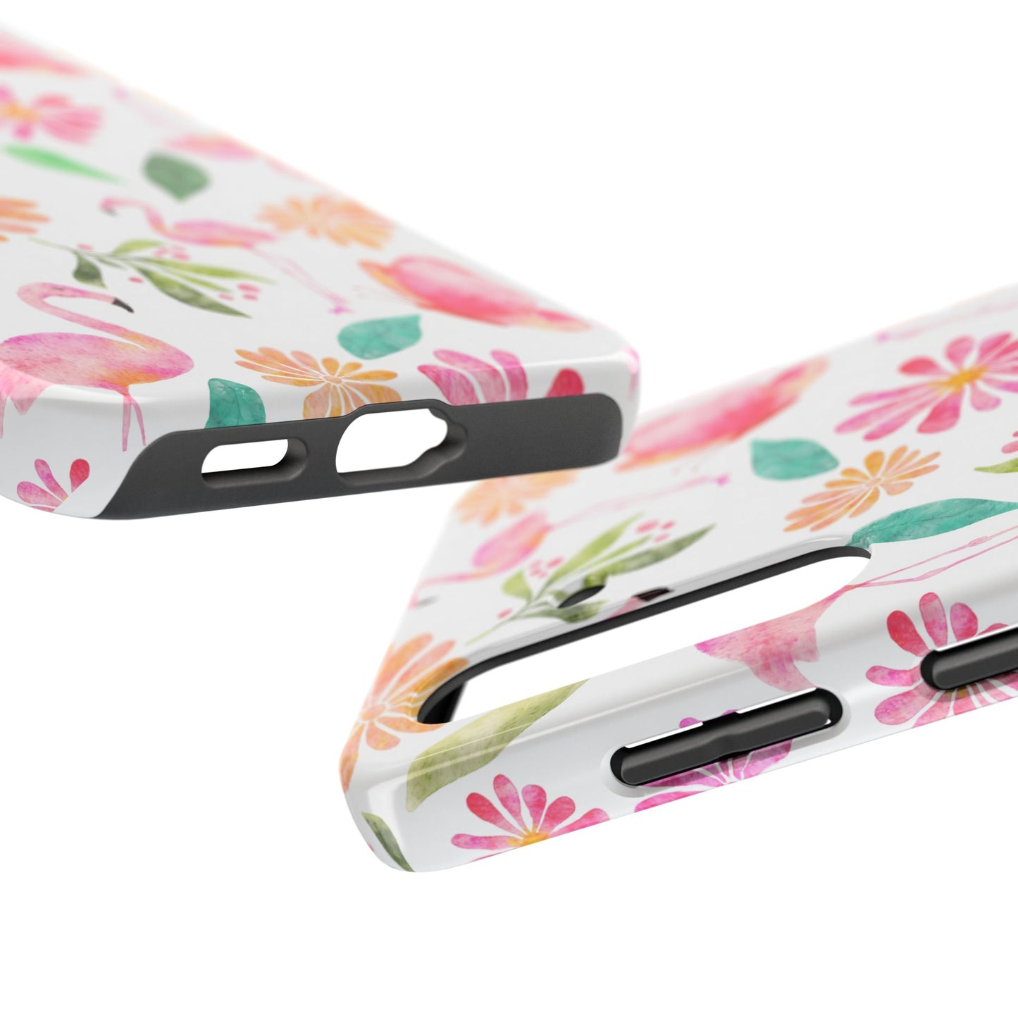 Colorful Flamingo Tropical Summertime, Tough Phone Case (iPhone/Android)