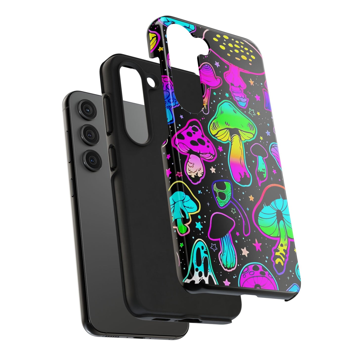 Colorful Mushroom Tough Phone Case (iPhone/ Android)
