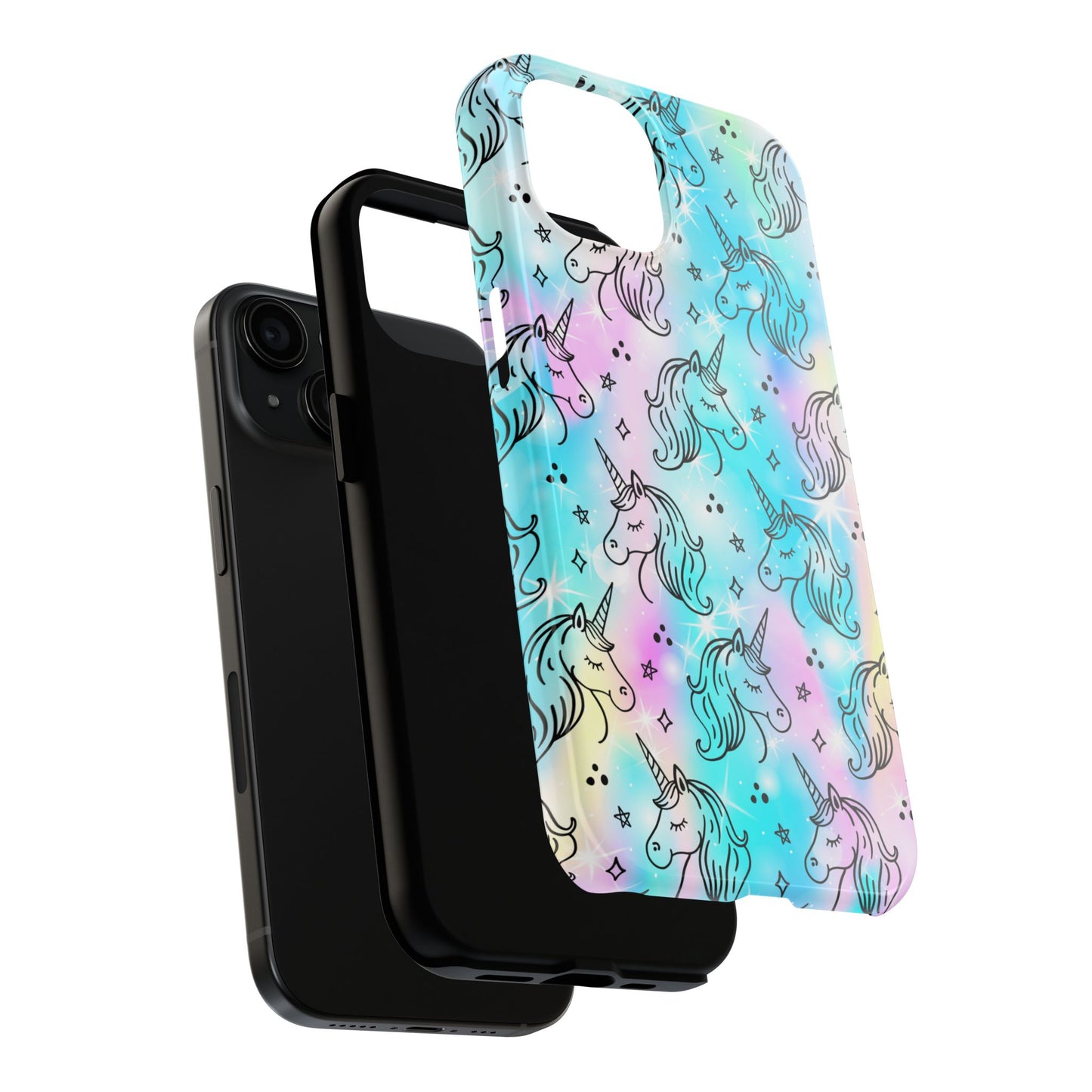 Rainbow Unicorn -Tough Protective Phone Case (iPhone/Android)