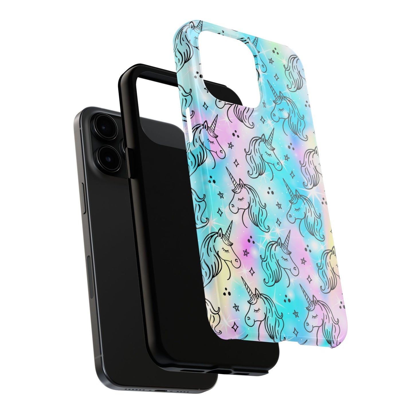 Rainbow Unicorn -Tough Protective Phone Case (iPhone/Android)