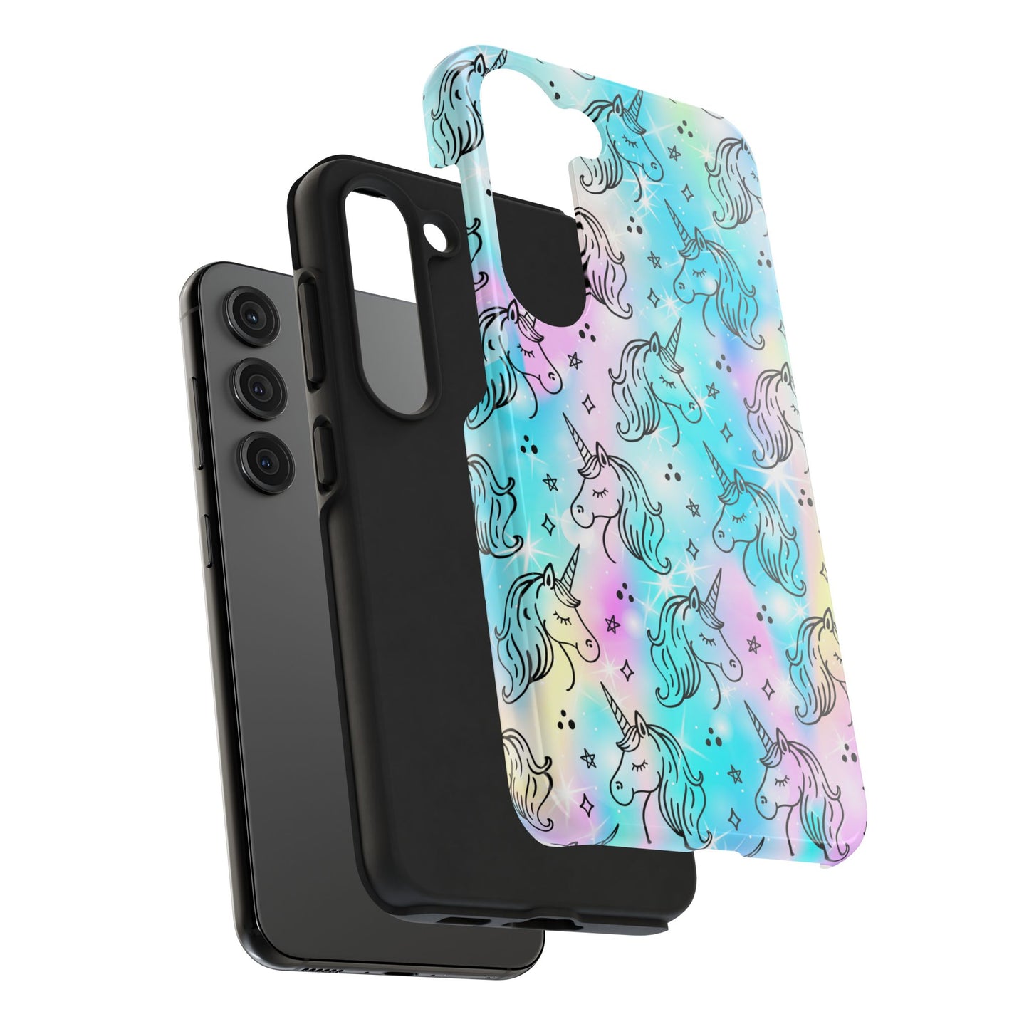 Rainbow Unicorn -Tough Protective Phone Case (iPhone/Android)