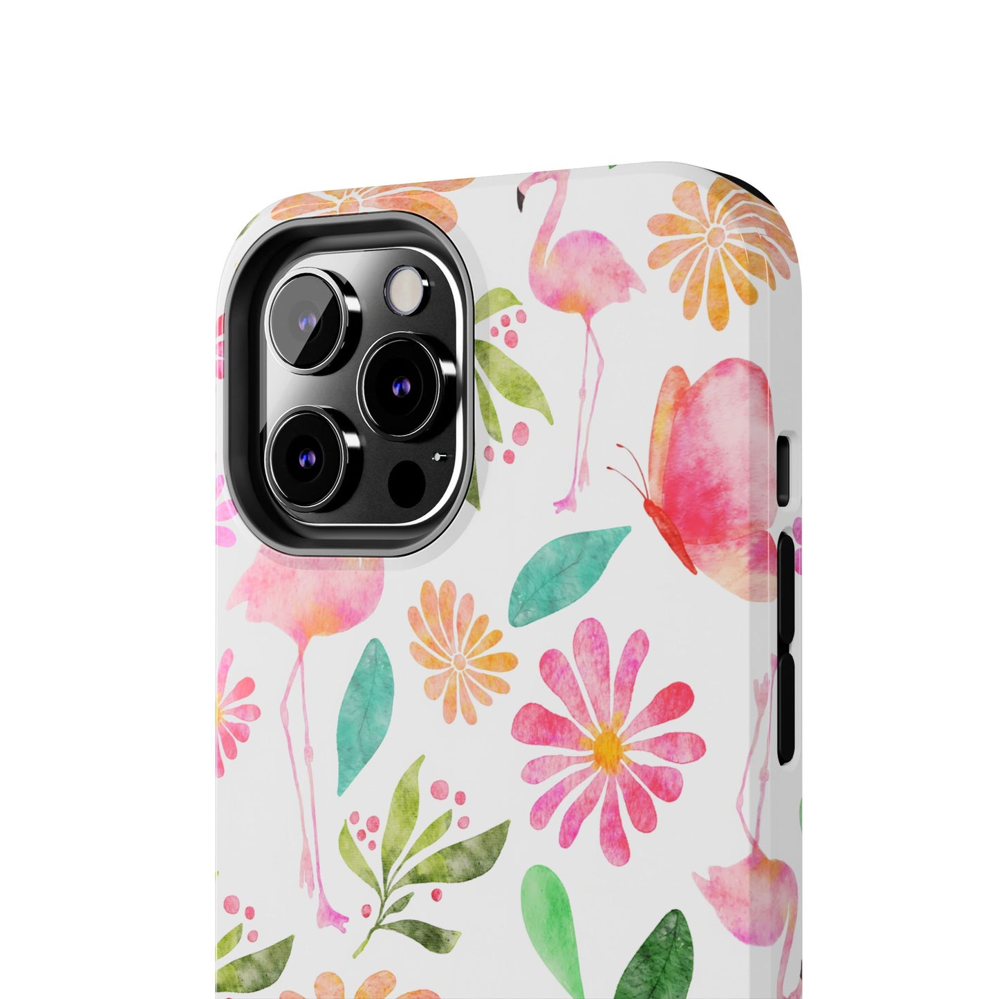 Colorful Flamingo Tropical Summertime, Tough Phone Case (iPhone/Android)
