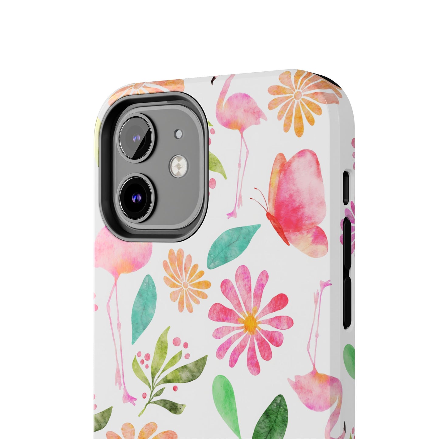 Colorful Flamingo Tropical Summertime, Tough Phone Case (iPhone/Android)