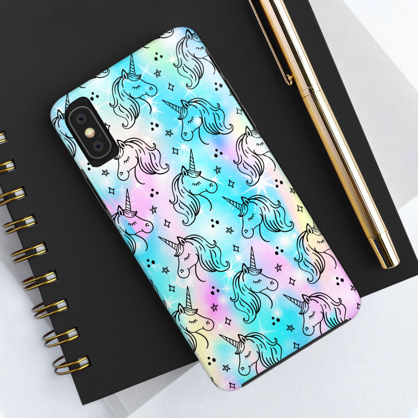 Rainbow Unicorn -Tough Protective Phone Case (iPhone/Android)