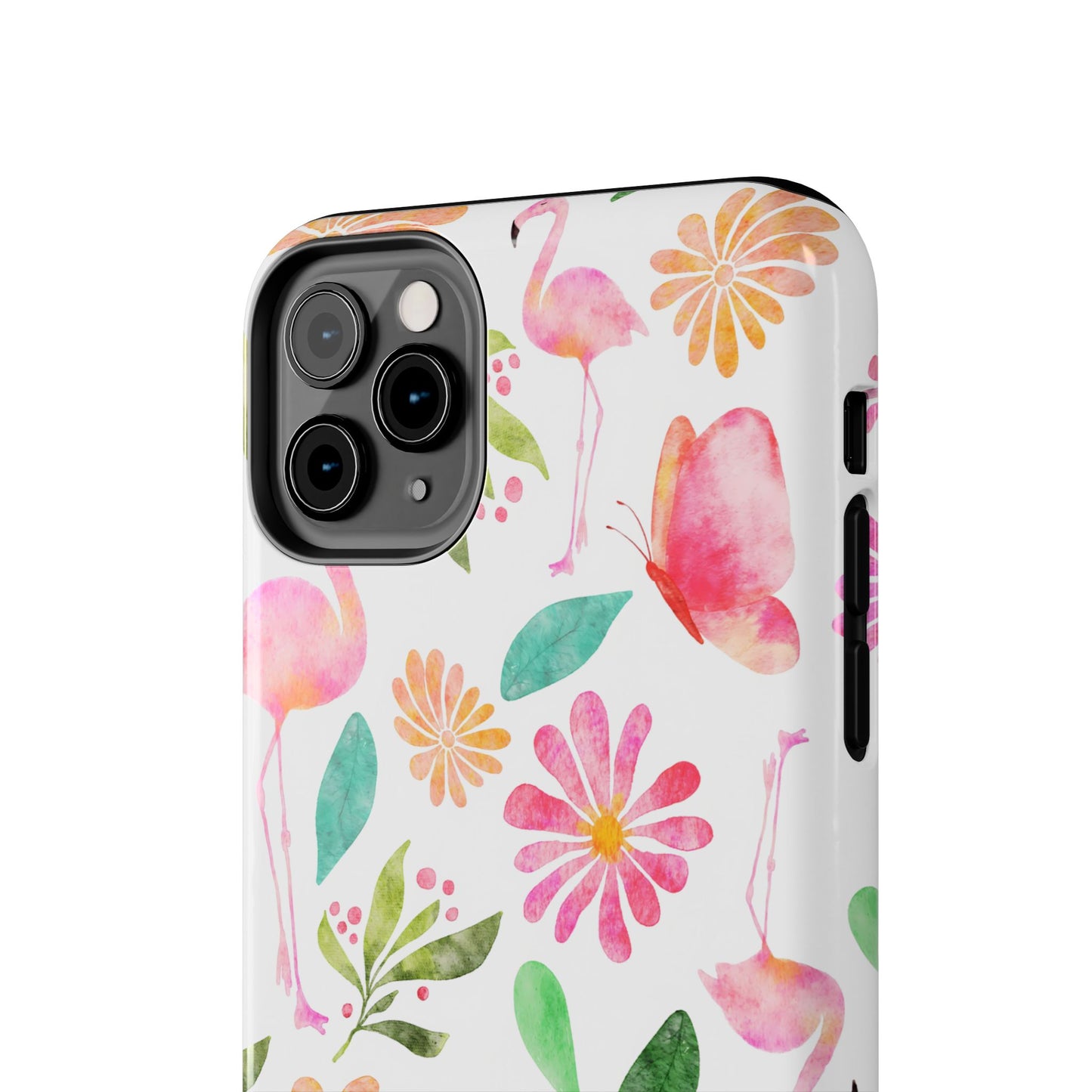 Colorful Flamingo Tropical Summertime, Tough Phone Case (iPhone/Android)