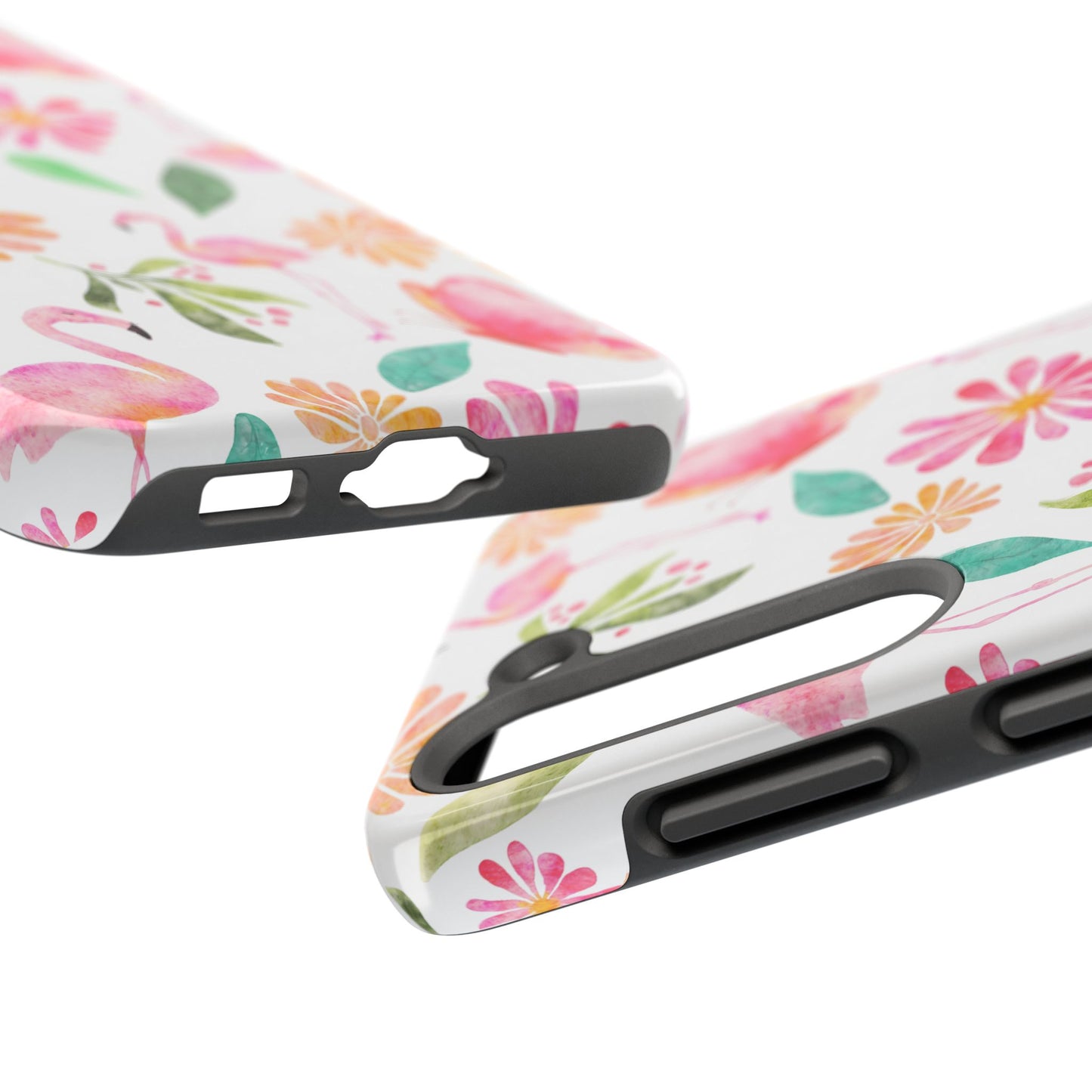 Colorful Flamingo Tropical Summertime, Tough Phone Case (iPhone/Android)