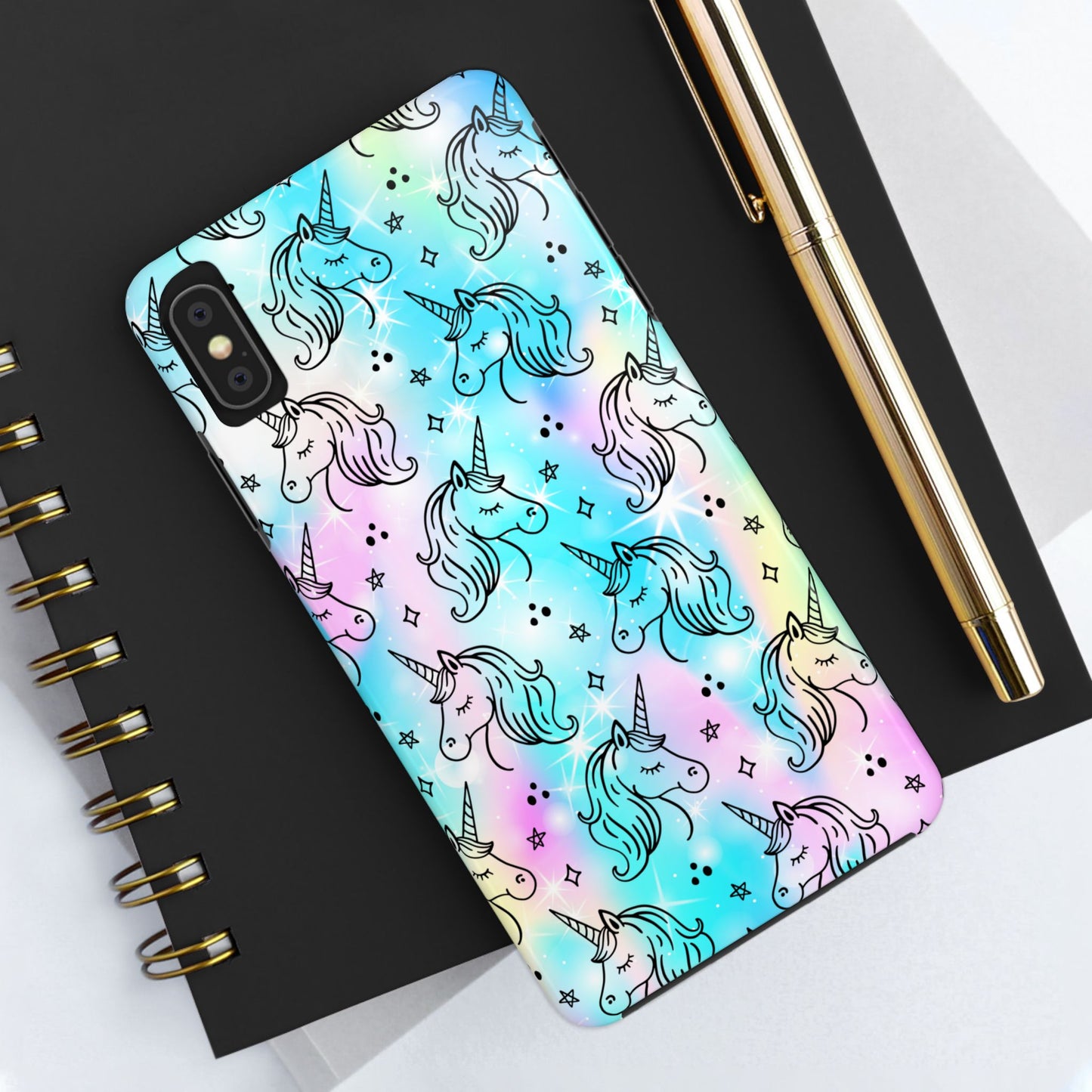 Rainbow Unicorn -Tough Protective Phone Case (iPhone/Android)