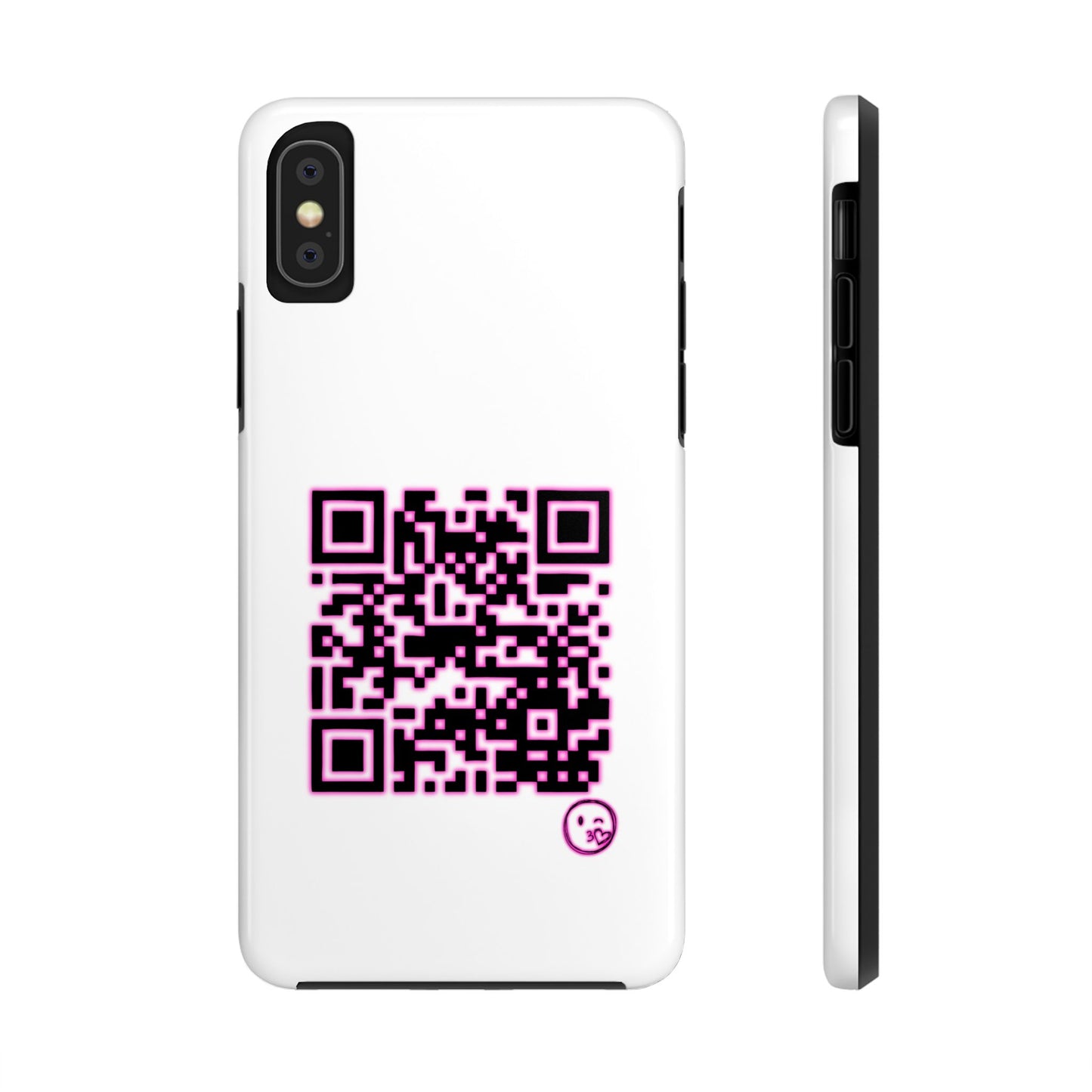 Funny 'F*** You' QR Code, Tough Phone Case (iPhone/Android)
