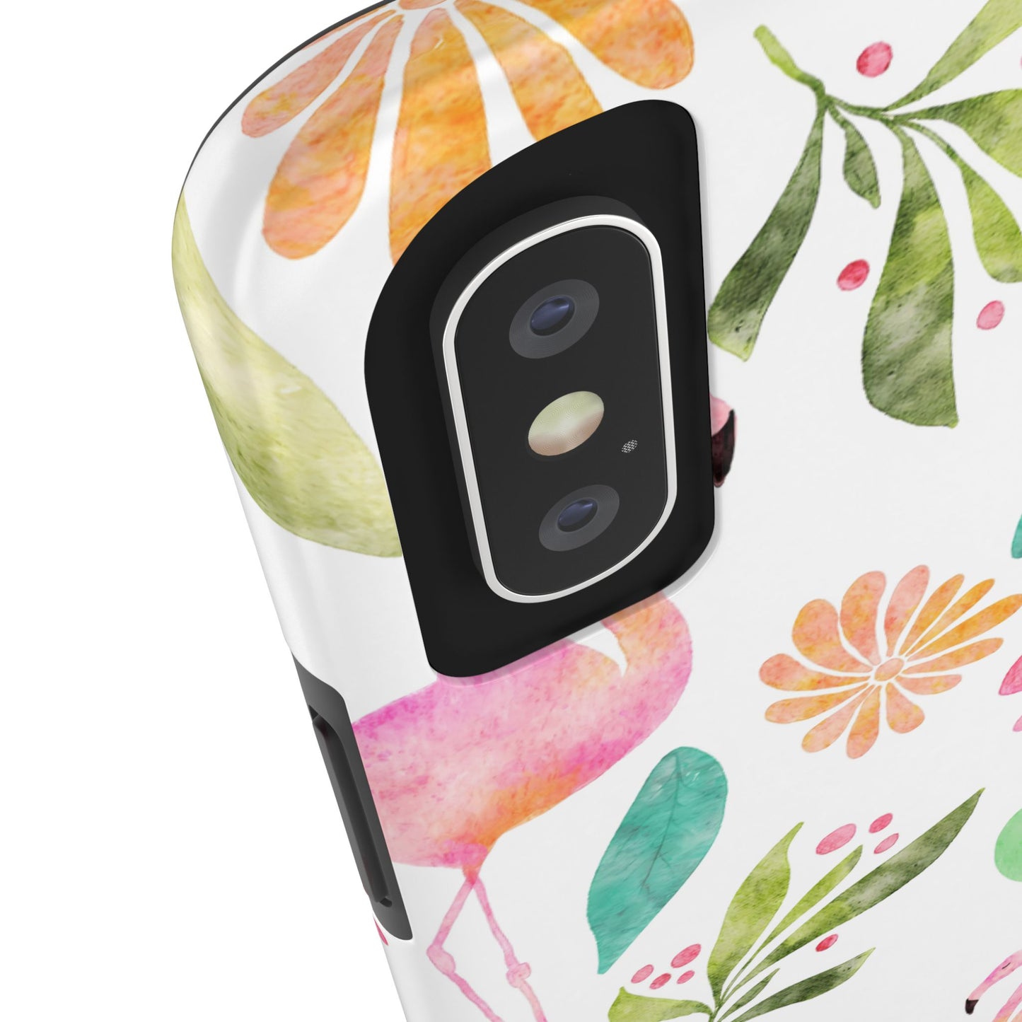 Colorful Flamingo Tropical Summertime, Tough Phone Case (iPhone/Android)