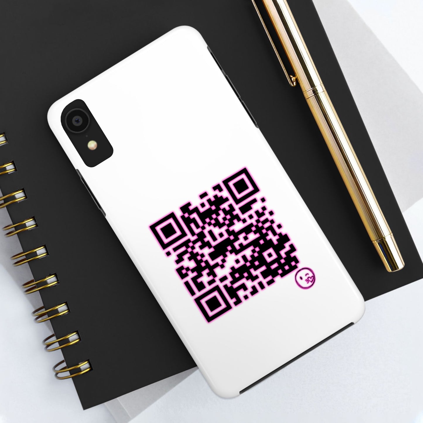 Funny 'F*** You' QR Code, Tough Phone Case (iPhone/Android)