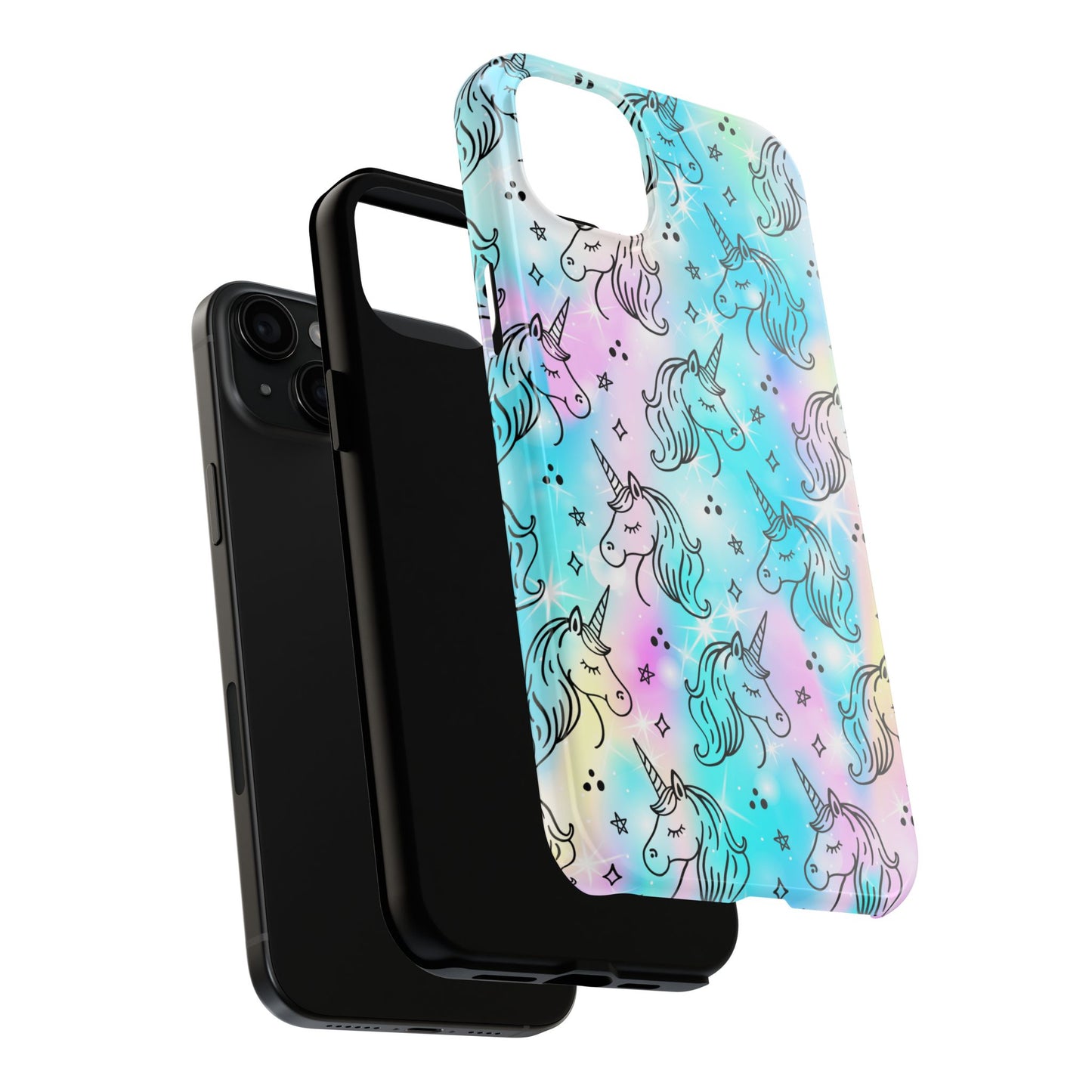 Rainbow Unicorn -Tough Protective Phone Case (iPhone/Android)
