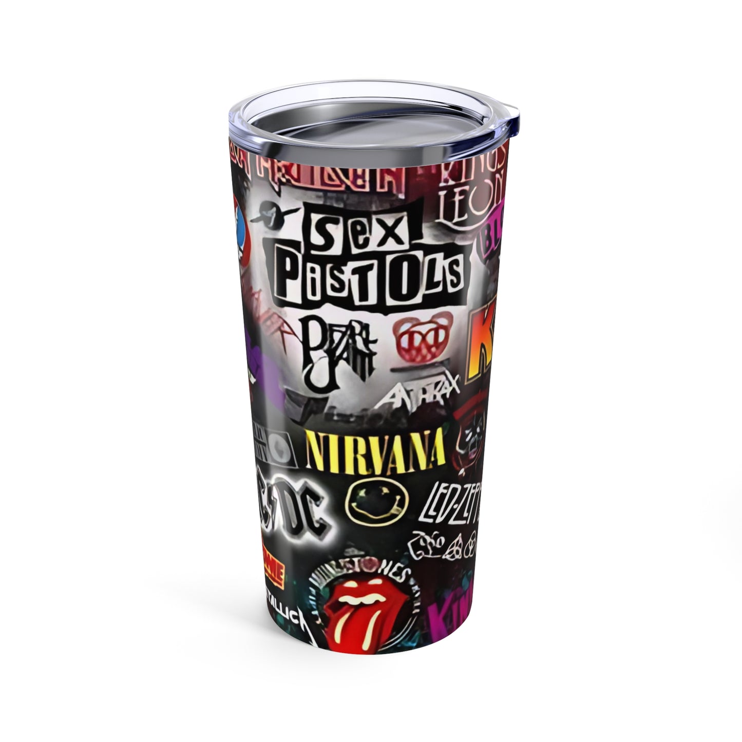 I Love Rock & Roll, 20 oz. Stainless Steel Tumbler