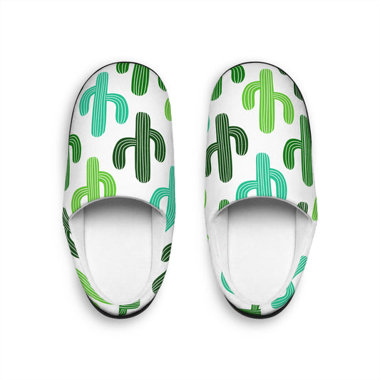 Men's Slippers - Stylish & Cozy Indoor Cactus House Shoes
