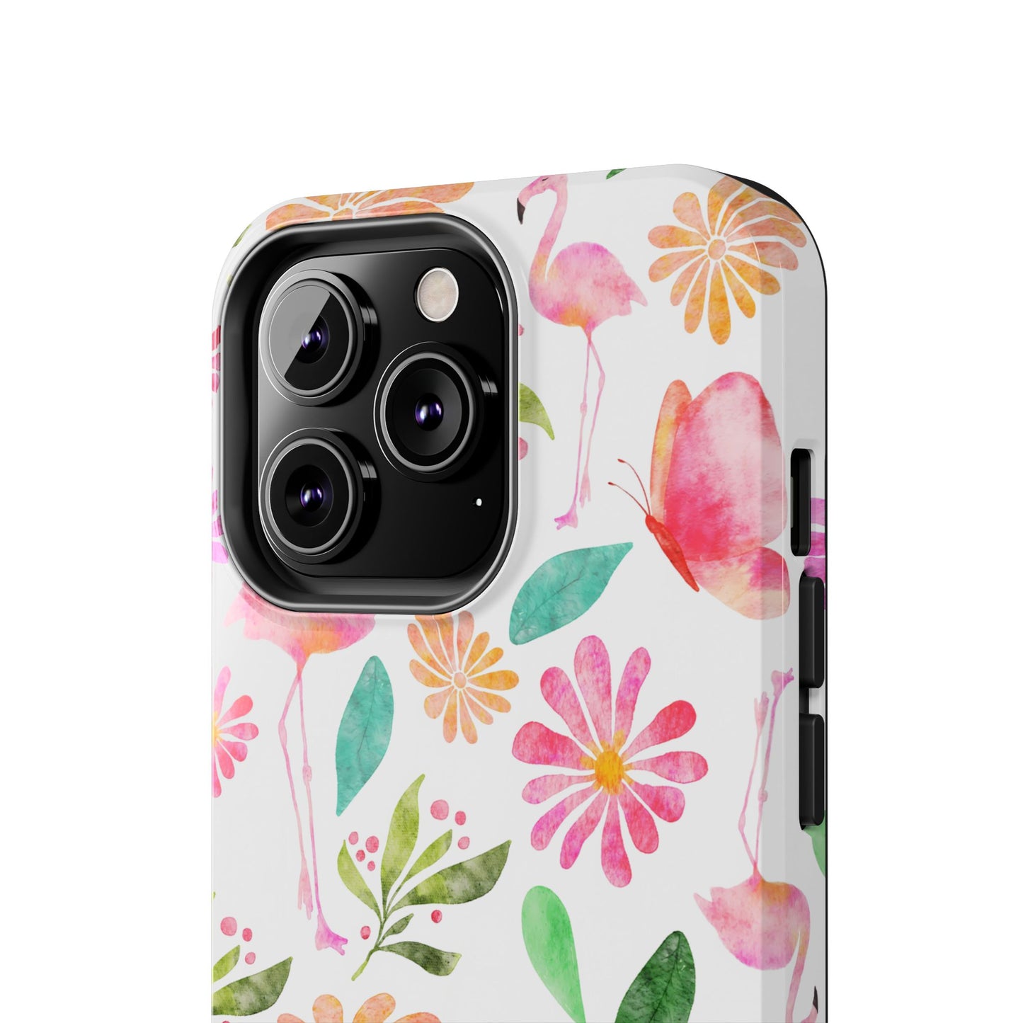Colorful Flamingo Tropical Summertime, Tough Phone Case (iPhone/Android)