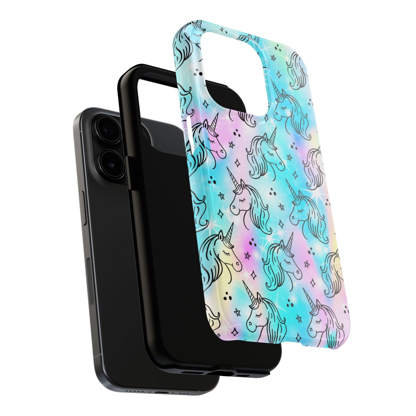 Rainbow Unicorn -Tough Protective Phone Case (iPhone/Android)