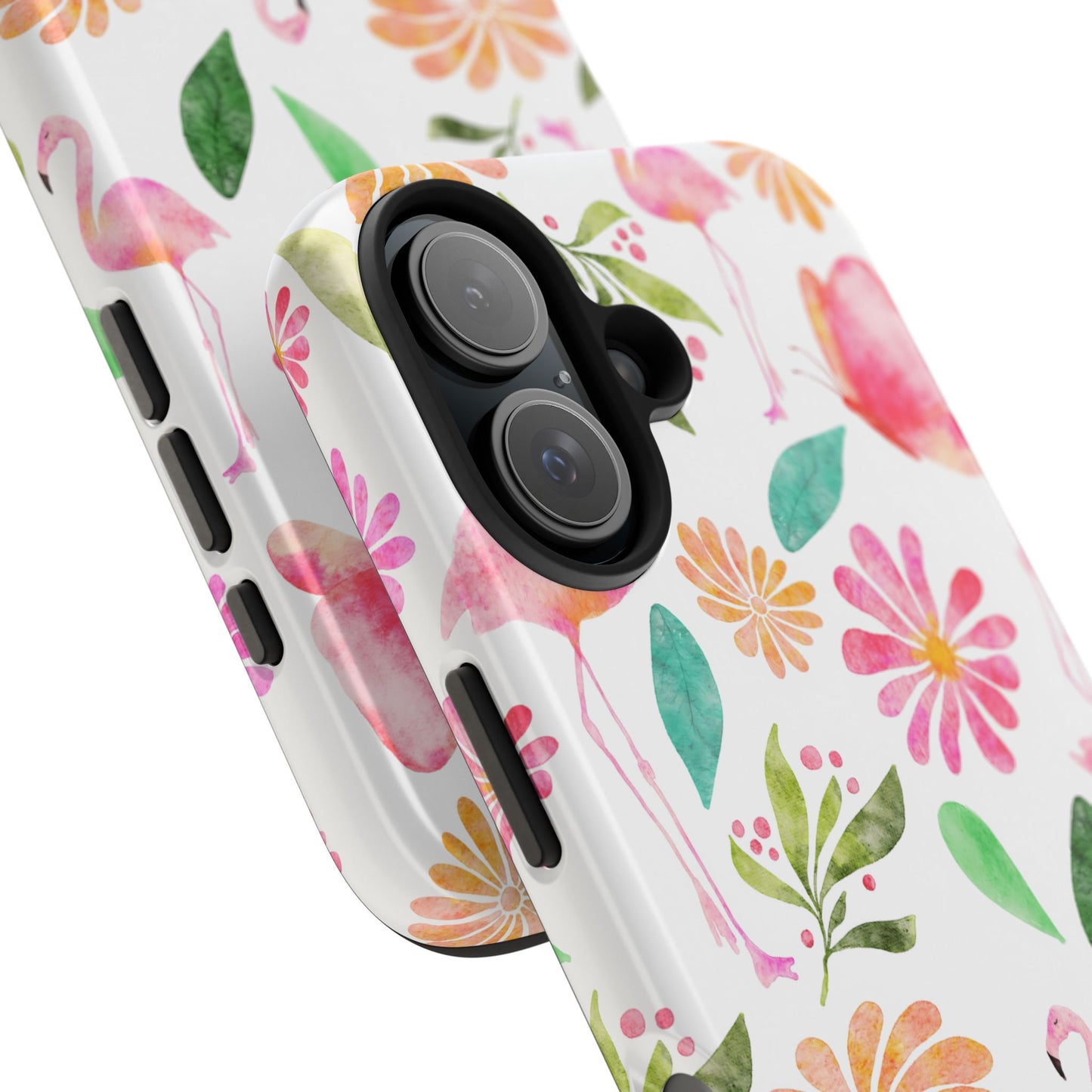 Colorful Flamingo Tropical Summertime, Tough Phone Case (iPhone/Android)