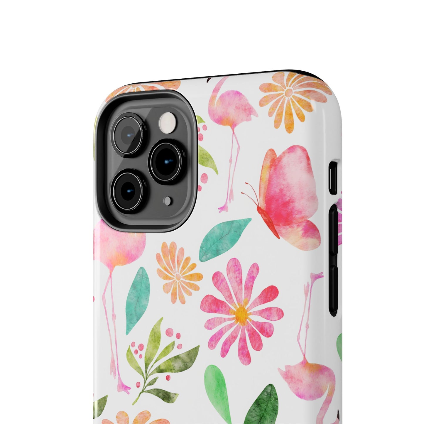 Colorful Flamingo Tropical Summertime, Tough Phone Case (iPhone/Android)