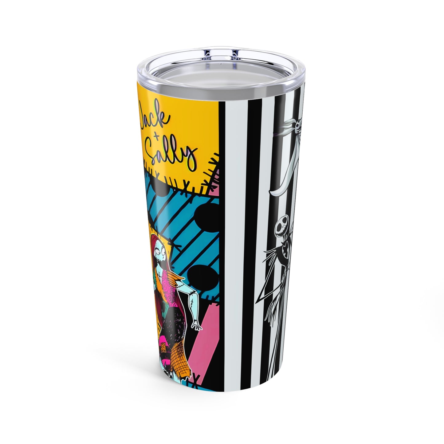 Jack/Sally "The Nightmare Before Christmas", 20oz Stainless Steel Tumbler