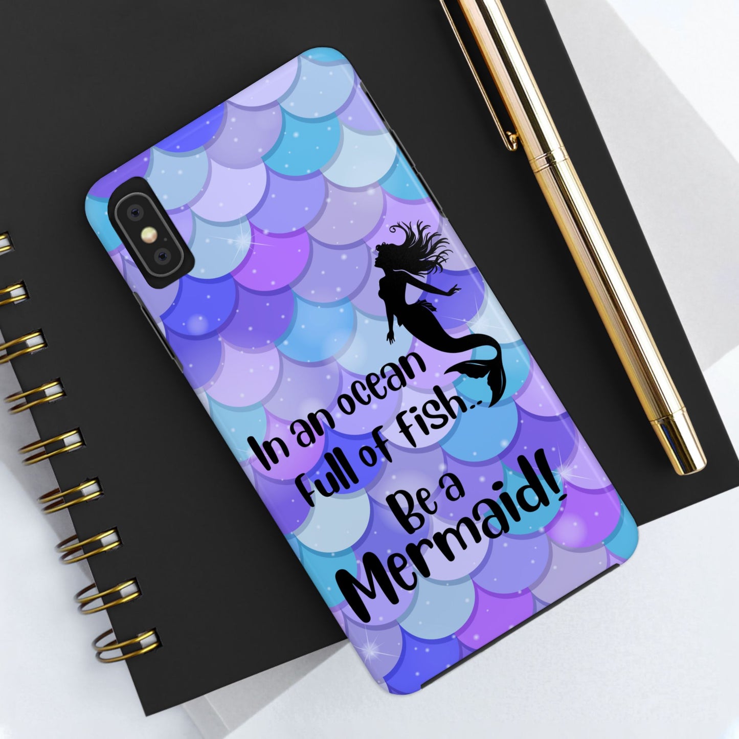 Be a Mermaid, Summer Tough Phone Case (iPhone/Android)