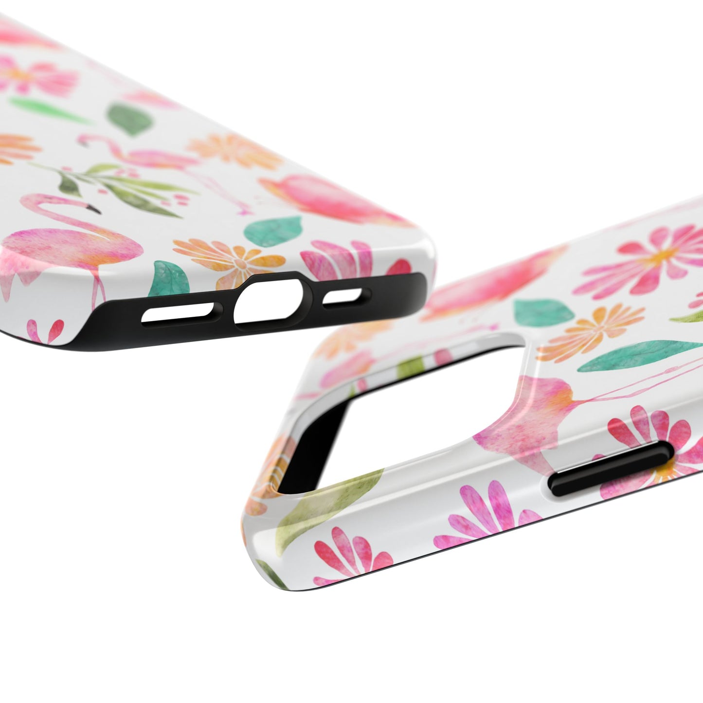 Colorful Flamingo Tropical Summertime, Tough Phone Case (iPhone/Android)