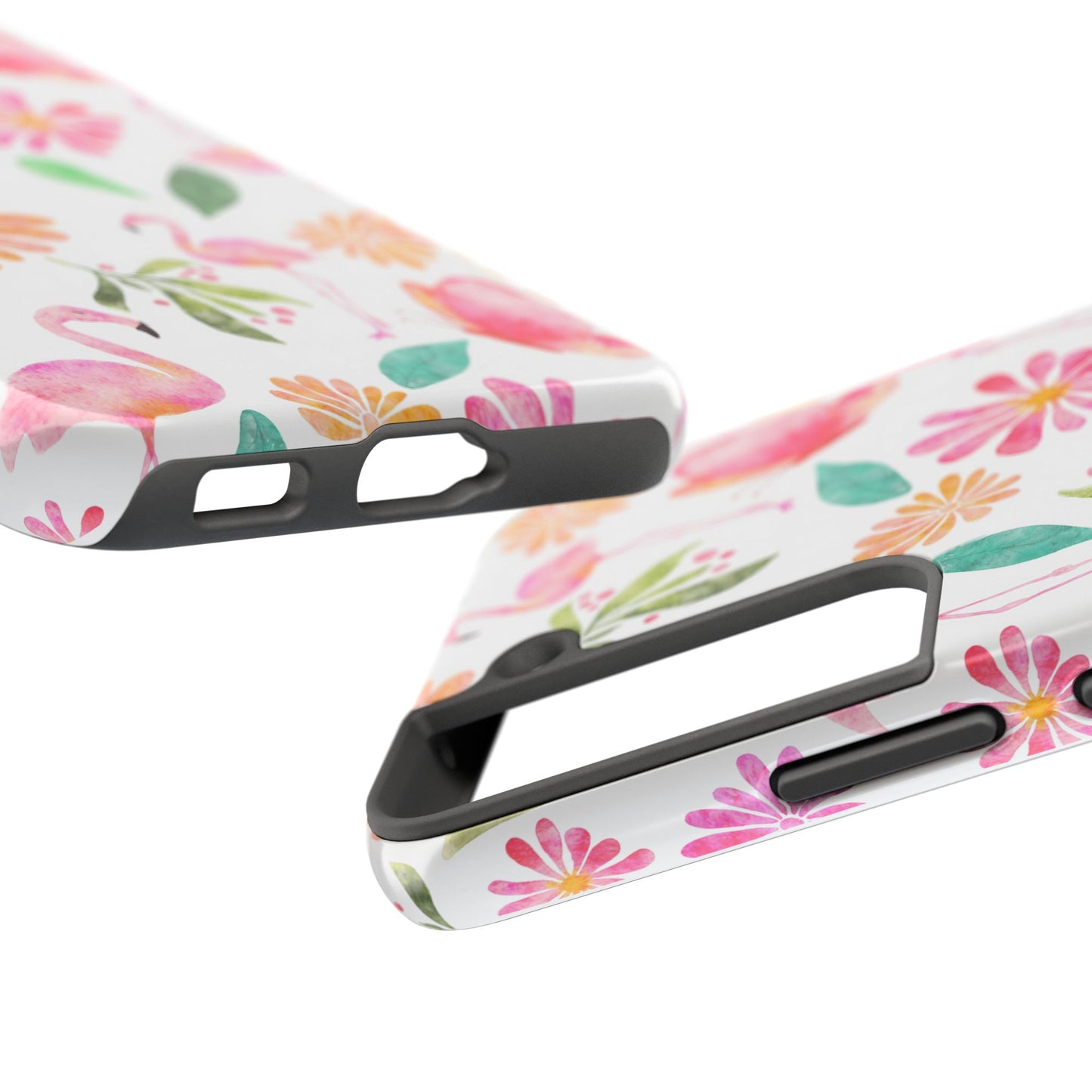 Colorful Flamingo Tropical Summertime, Tough Phone Case (iPhone/Android)