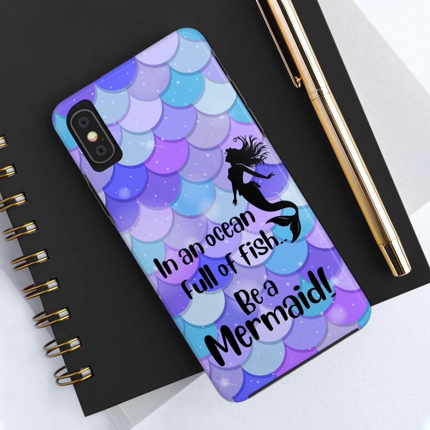 Be a Mermaid, Summer Tough Phone Case (iPhone/Android)