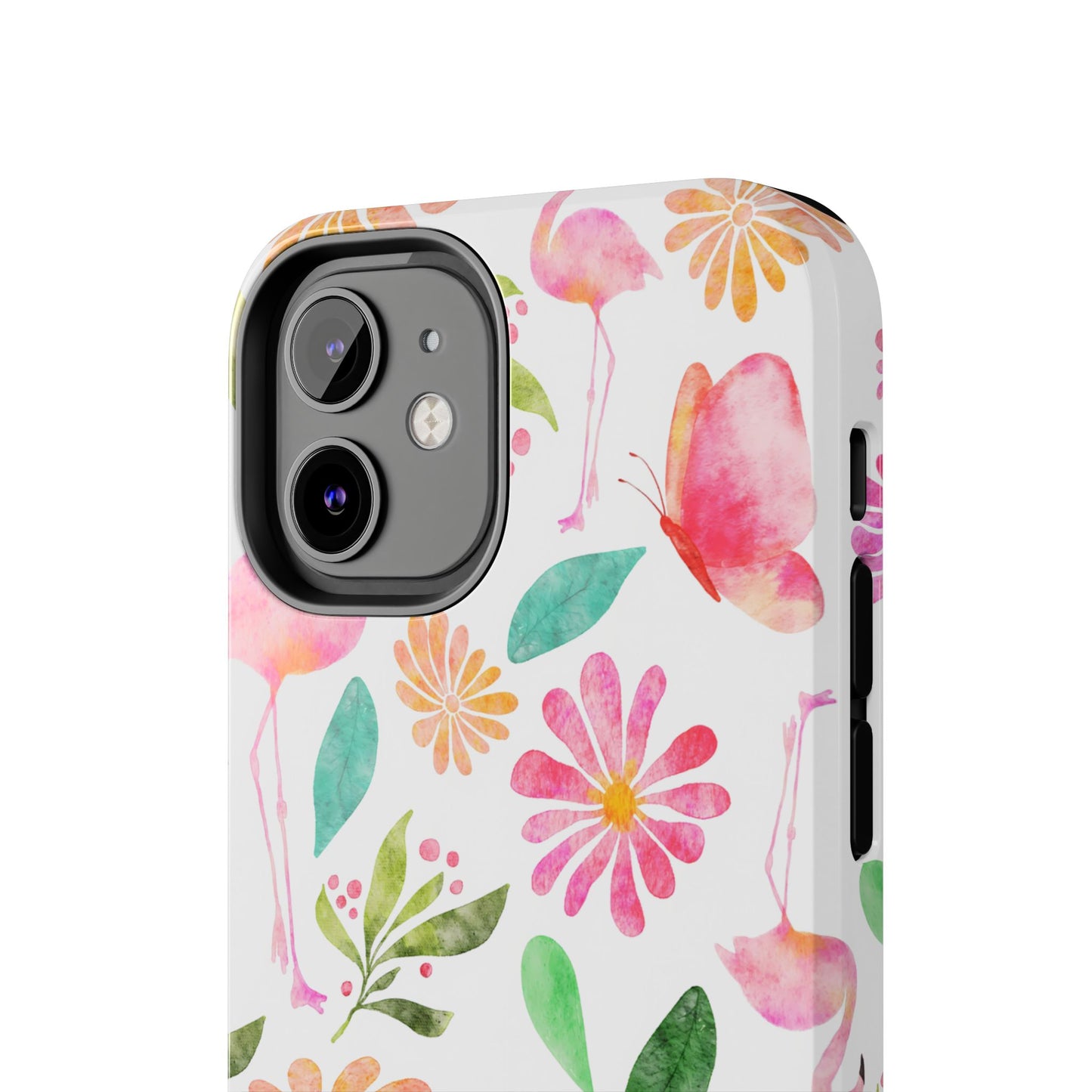 Colorful Flamingo Tropical Summertime, Tough Phone Case (iPhone/Android)